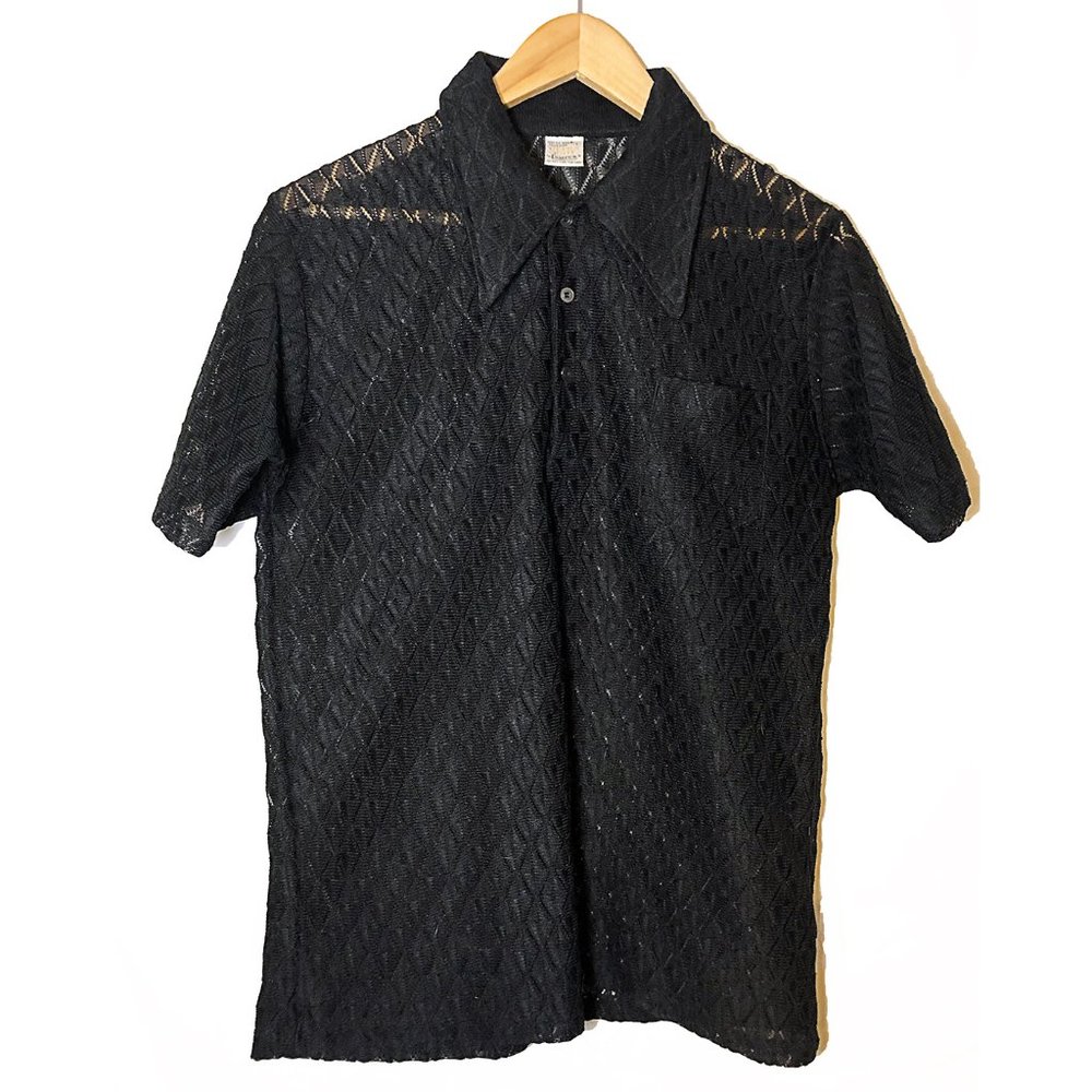 Vintage Black Ultra Knit by Campus Size Large
